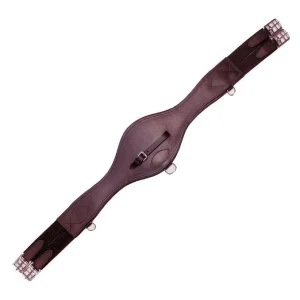 Sottopancia a caramella in cuoio Daslo