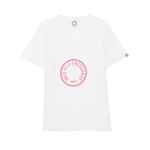 Aurore T-Shirt Donna Whitepink