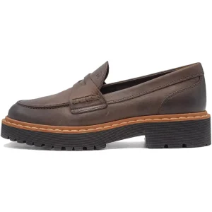 Mocassini H543 Donna Tabacco Scuro