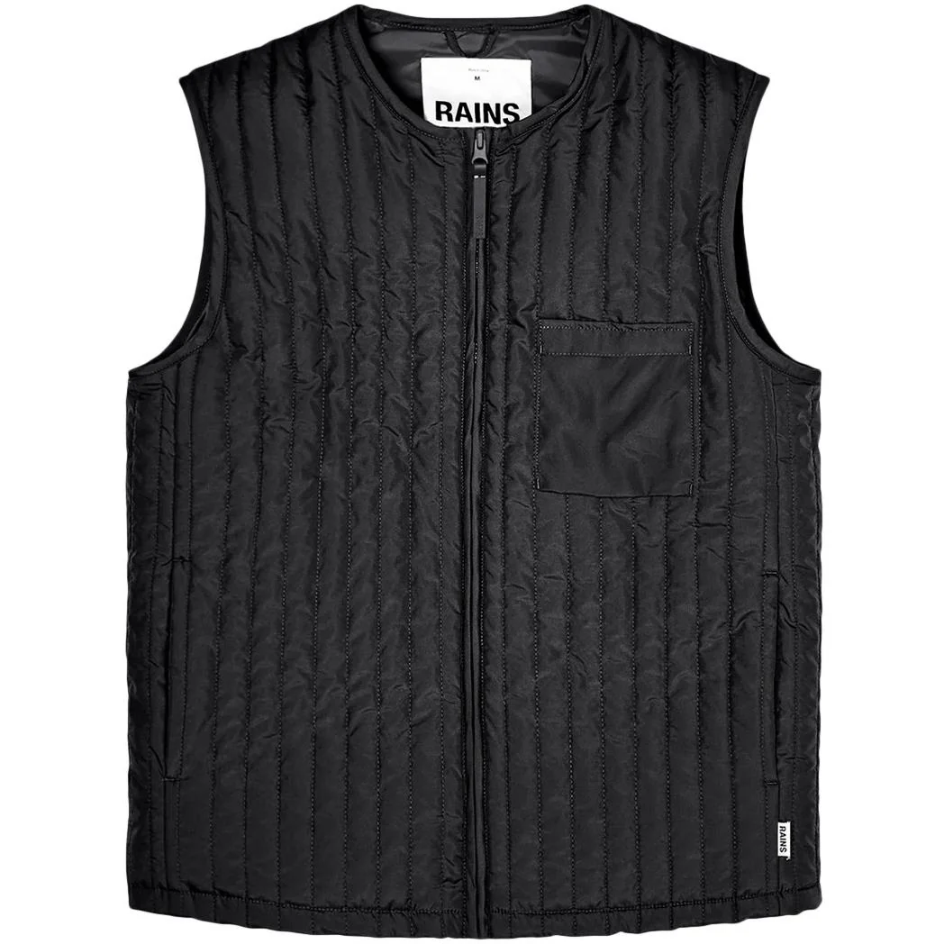 Smanicato Liner Vest Unisex Nero