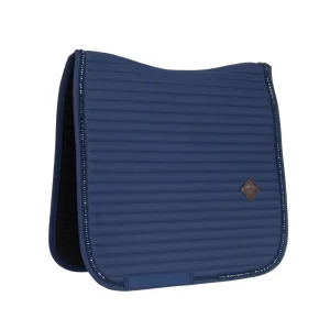 KENTUCKY SADDLE PAD PEARLS SHOW DRESSAGE KENTUCKY Blu sottosella tecnico