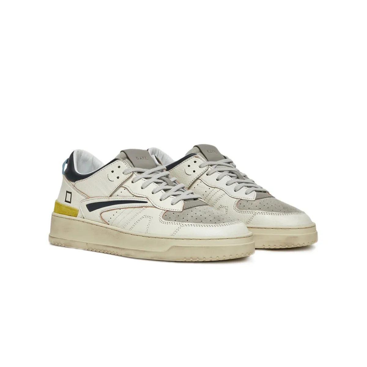 Sneakers Torneo Colored Uomo White Gray - immagine 3