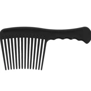HIPPO-TONIC SOFT WIDE TOOTH P.V.C. COMB Nero ACCESSORI PER LA SCUDERIA