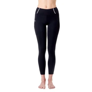Leggings Da Donna Full Grip Arezzo Mascheroni Nero/Bianco