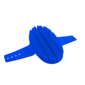 EQUINE HORSE Pin curry comb Blu attrezzatura da scuderia (4604)