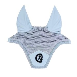 KENTUCKY FLY VEIL WELLINGTON 3D LOGO KENTUCKY Blu cuffie antirumore - antimosche