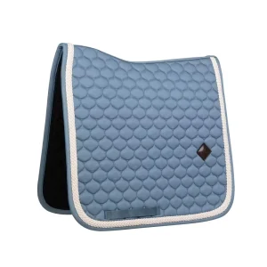 KENTUCKY SADDLE PAD WITH PLAITED CORD DRESSAGE KENTUCKY Blu sottosella tecnico