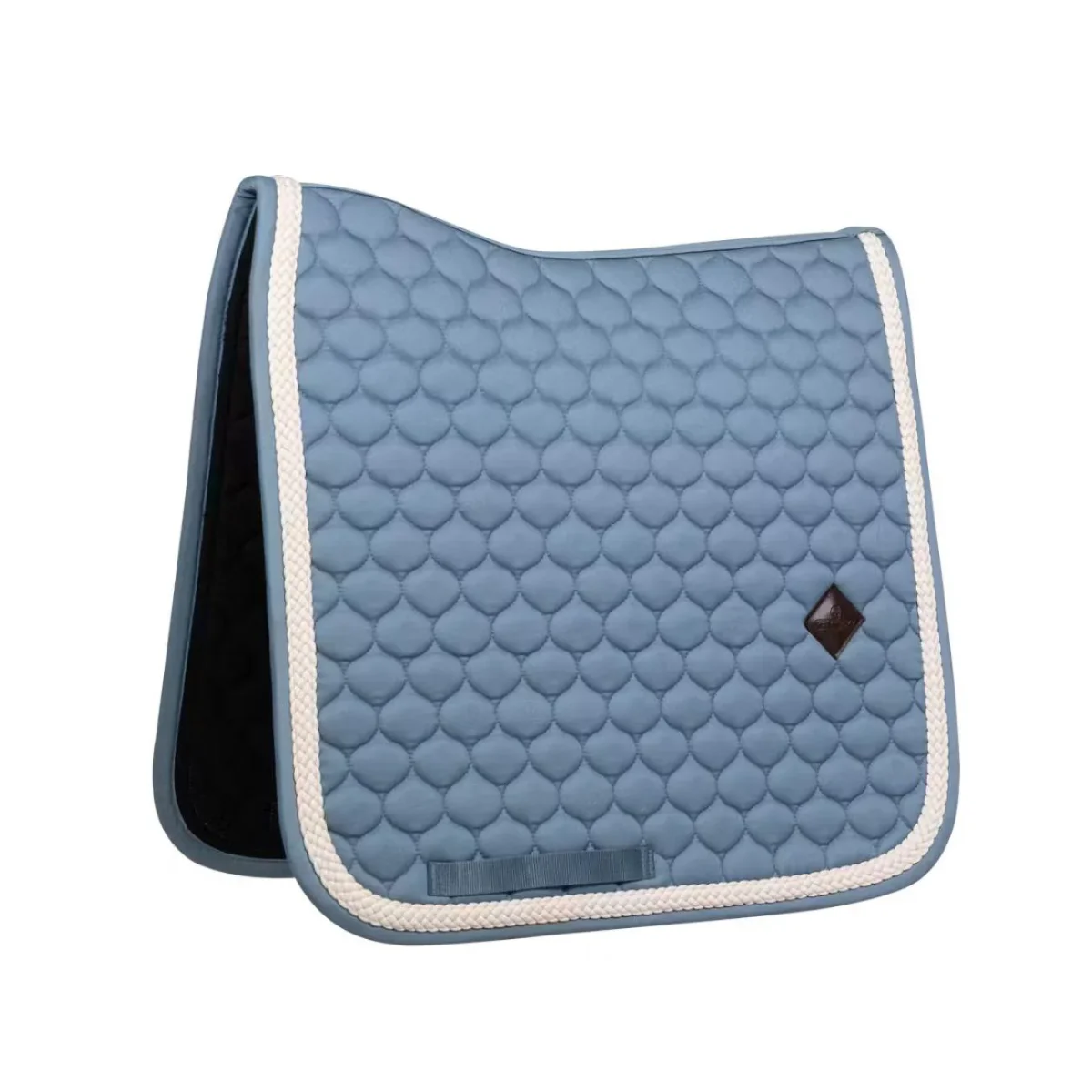 KENTUCKY SADDLE PAD WITH PLAITED CORD DRESSAGE KENTUCKY Blu sottosella tecnico