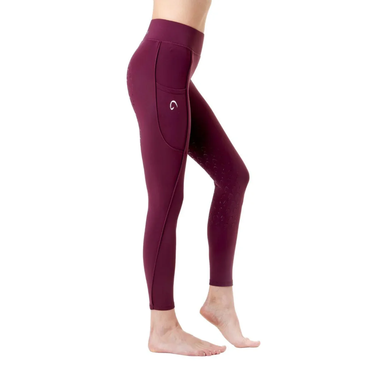 Leggings Donna Full Grip Mascheroni Bordeaux - immagine 6