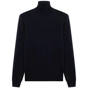 Maglia A Collo Alto In Lana Merino