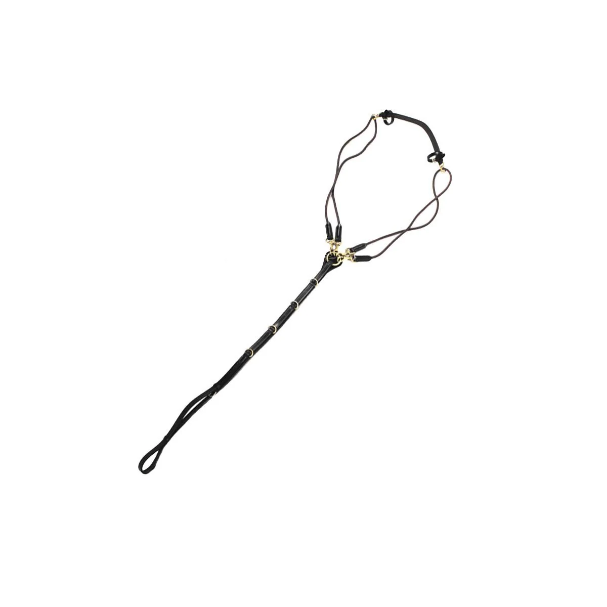 DY'ON GOGUE CUOIO+CORDA TUBOLARE DYON Nero GOGUE E ABBASSATESTA