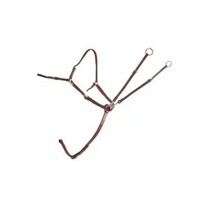 CWD COLLIER DE CHASSE REG. MARTINGALA CWD CHATAIGNE(CASTAGNA) martingala per controllo dell'alzata della testa