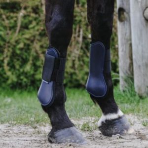 RIDING WORLD Stinchiere Riding World Tendon Boots BLACK salvaschiena per sella inglese