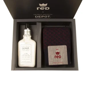 Gift Box Red&Depot Con Dopobarba Uomo Vega Carminio