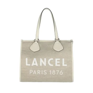 Borsa Cabas Summer Tote Medium Natur Blanc