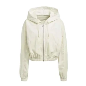 Felpa Corta Donna White