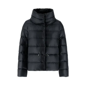 Cappa In Nylon Ultralight Donna Nero