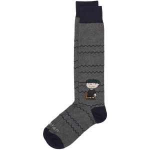 Calze Charlie Brown Unisex Grigio Scuro