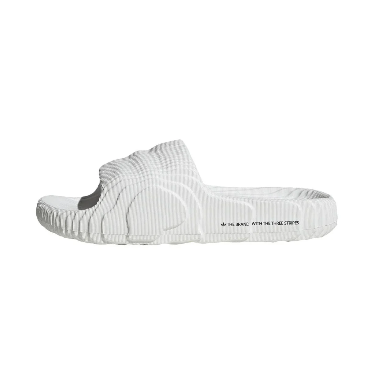 Adilette 22 Unisex Bianco Nero