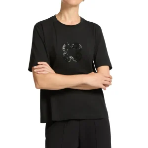 T-Shirt Relaxed Fit Con Ricamo Monogram