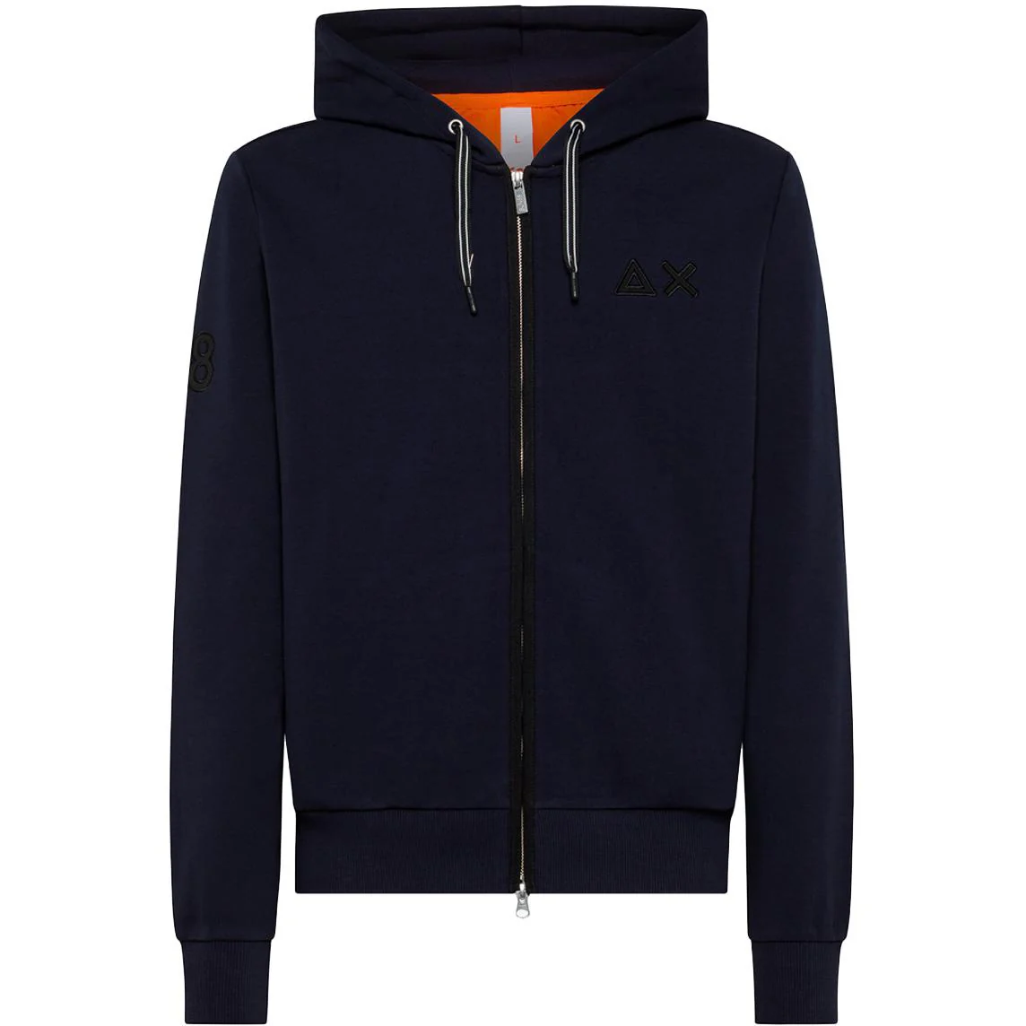 Felpa Con Cappuccio Uomo Navy Blue