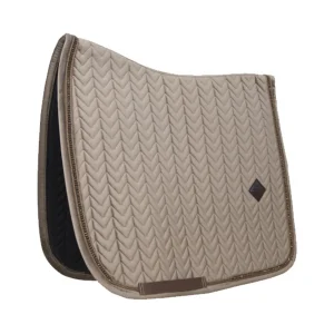 Sottosella Da Dressage Velvet Pearls Beige