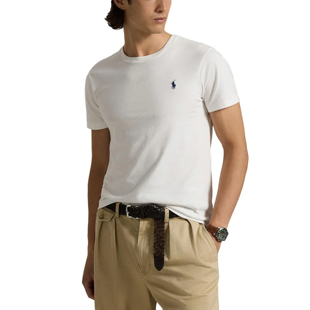 T-shirt Girocollo In Jersey Slim Fit - immagine 5
