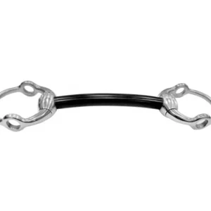 SPRENGER Eggbutt Gag Mullen Mouth 16Mm Hard Carbon W.55Mm St.St.Rg. Sprenger Black - Filetto ad oliva