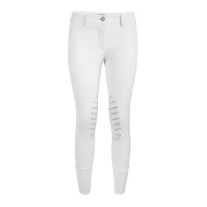ANIMO Nazza Animo Con Grip Bianco Pantaloni Da Equitazione