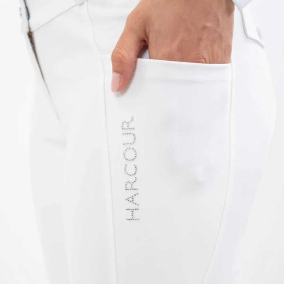 Pantalone Da Donna Ludivine Harcour Bianco - immagine 6