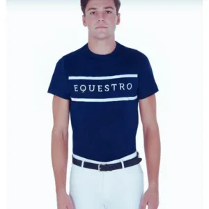 Equestro SHIRT NAVY Magliette