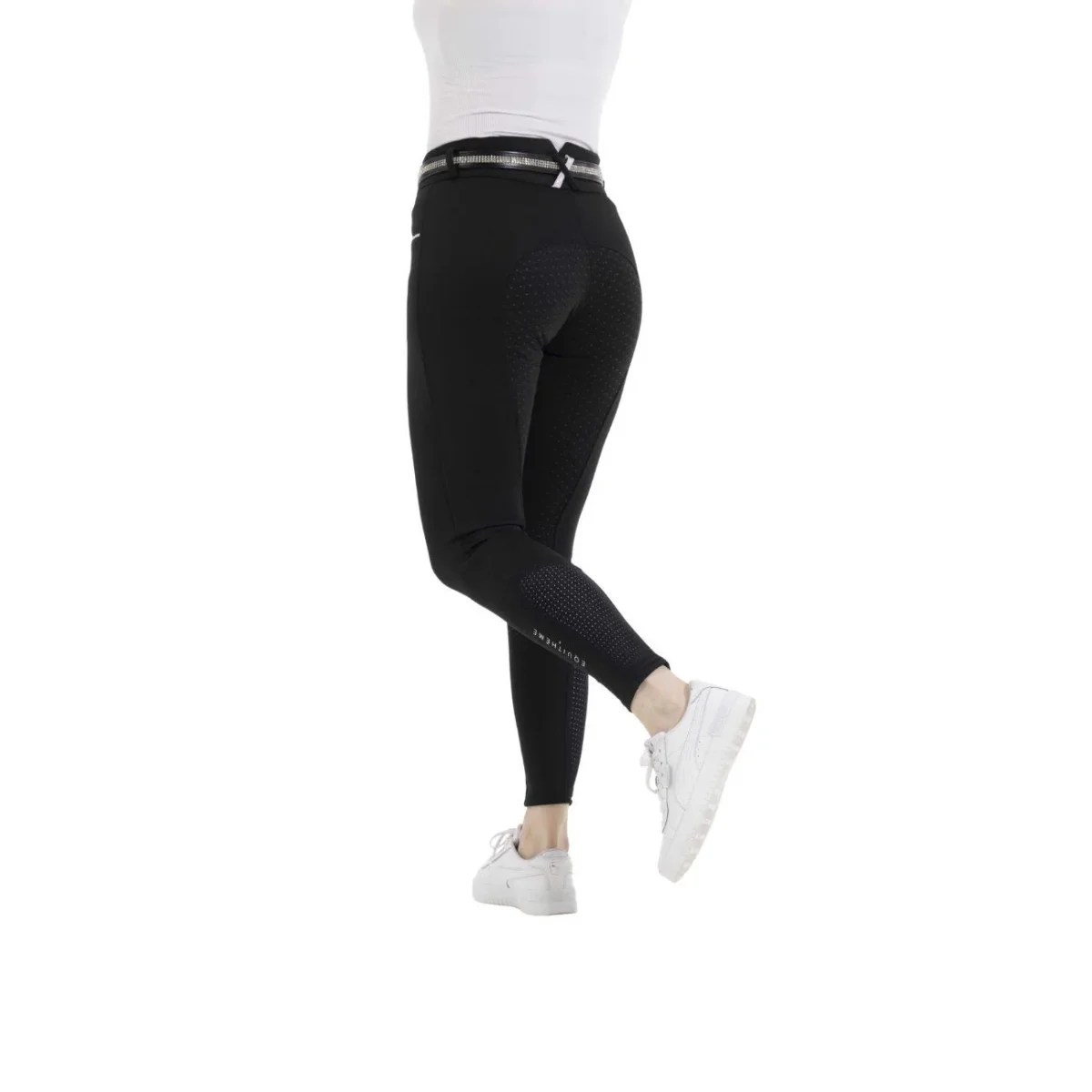 Pantaloni Da Donna Claudine Equitheme Nero - immagine 8
