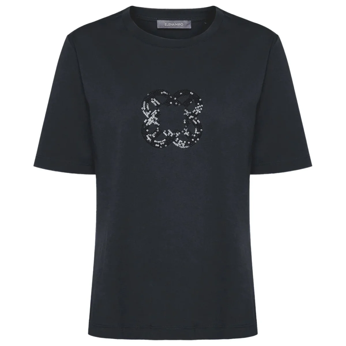 T-Shirt Relaxed Fit Con Ricamo Monogram - immagine 5