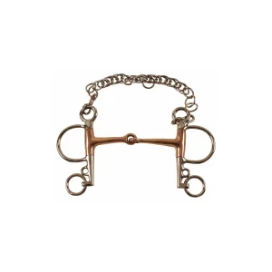 AMAHORSE PELHAM INOX SNODATO IMBOTTITO RAME Argento PELHAM 09UMMO00077