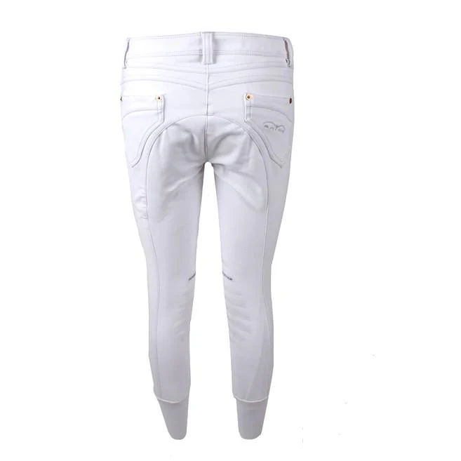 ANIMO Nai Animo 02 Bianco Pantaloni Da Equitazione - immagine 3