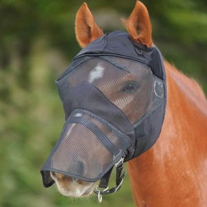 Waldhausen MASCHERA ANTIMOSCHE SENZA ORECCHIE Nero MASCHERA ANTIMOSCHE