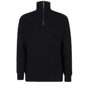 Pull U. Ml 1/2Zip Collo Alto Lana/Cachemire Cost. Grp