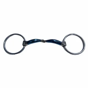 BOMBERS BITS Lock Up Ultra Comfy Loose Ring Bridoon Neutro Filetti Ad Anelli