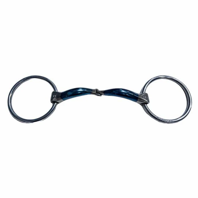 BOMBERS BITS Lock Up Ultra Comfy Loose Ring Bridoon Neutro Filetti Ad Anelli