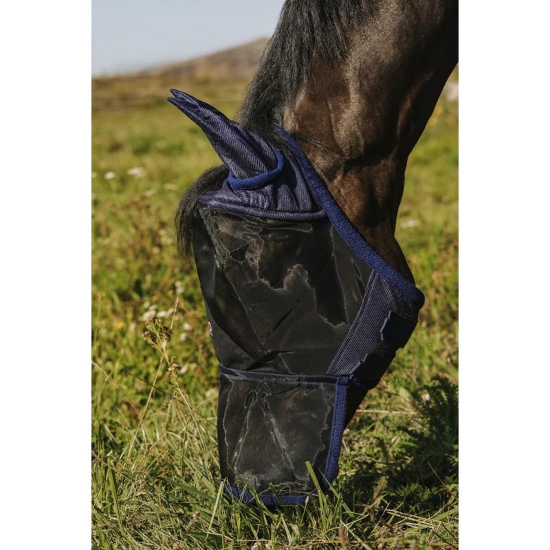 RIDING WORLD First Fky Mask Riding World NAVY BLUE salvaschiena per sella inglese