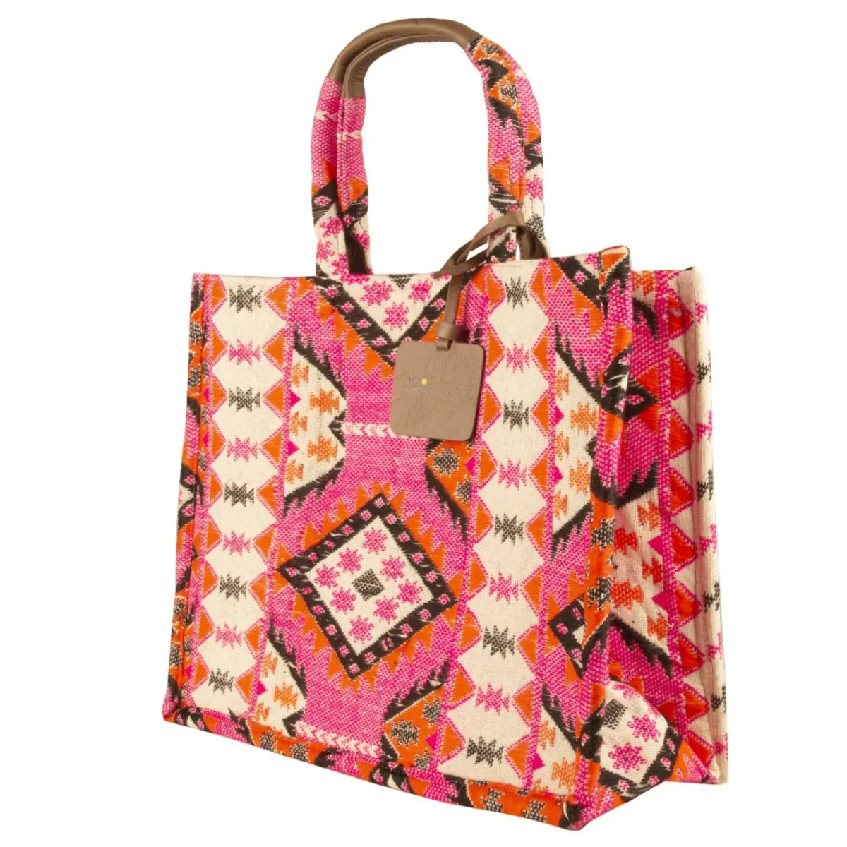 Borsa Tote Barbados Big Multicolor Etnic - immagine 3
