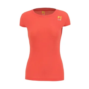 Tshirt Easygoing Donna Hot Coral