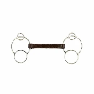 JUMP'IN FILETTO TEDESCO A 3 ANELLI IN CUOIO JUMP'IN Cuoio imboccature speciali 5A