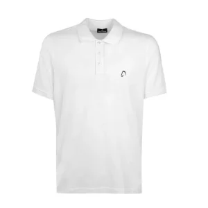 Polo Uomo A Manica Corta Mascheroni Bianco