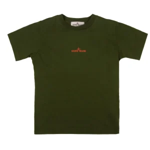 T-Shirt Drop Shot One Bambino Bottlegreen