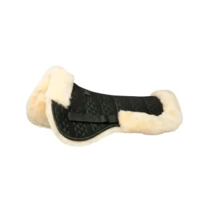 GEL EZE SADDLE PAD BLACK/NATURAL agnellini e gel