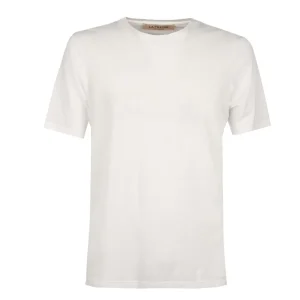 Tshirt Tinta Unita Uomo Bianco