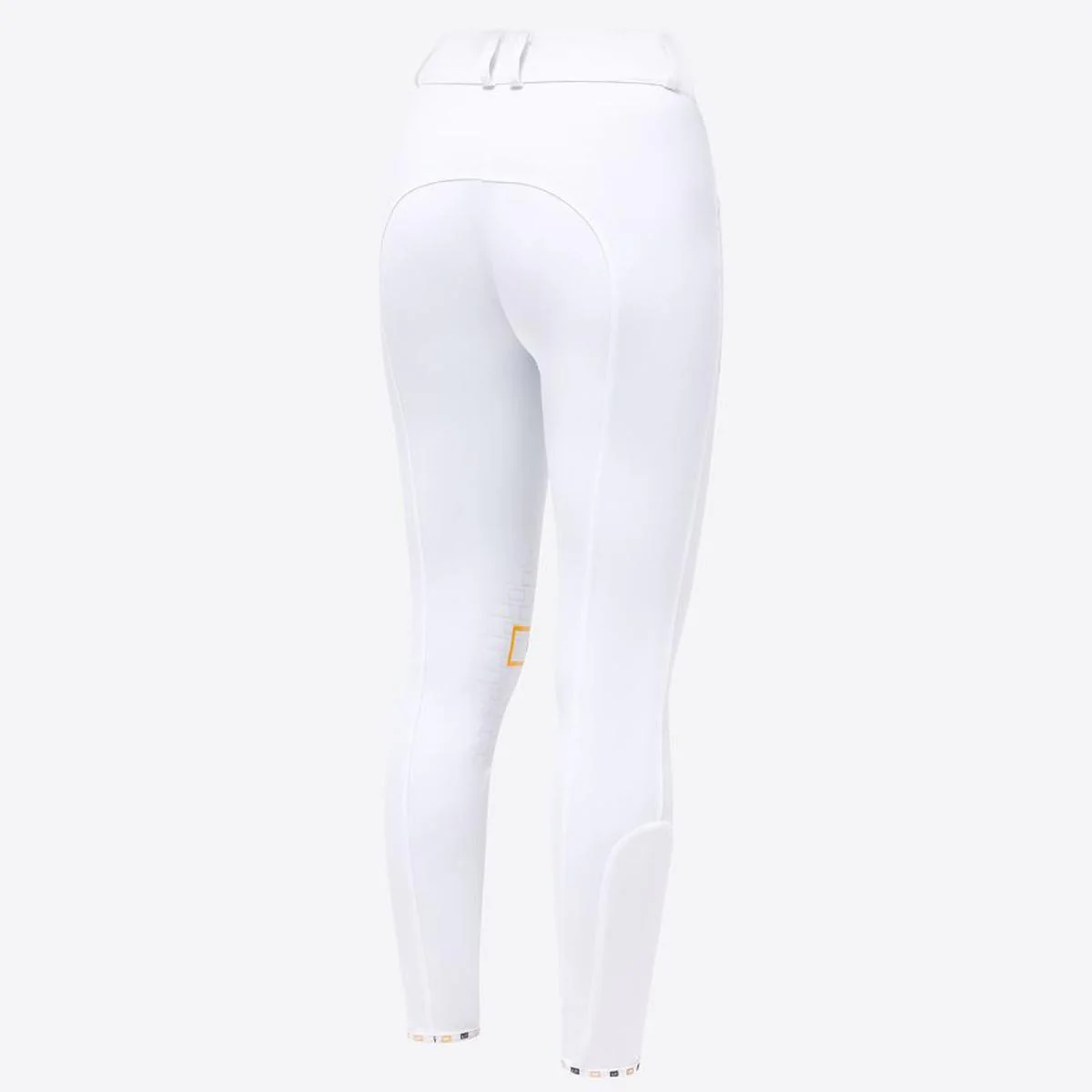 RG - CT PANTALONI DA CONCORSO DONNA VITA ALTA CON GRIP AL GINOCCHIO Bianco PANTALONI DA EQUITAZIONE - immagine 3