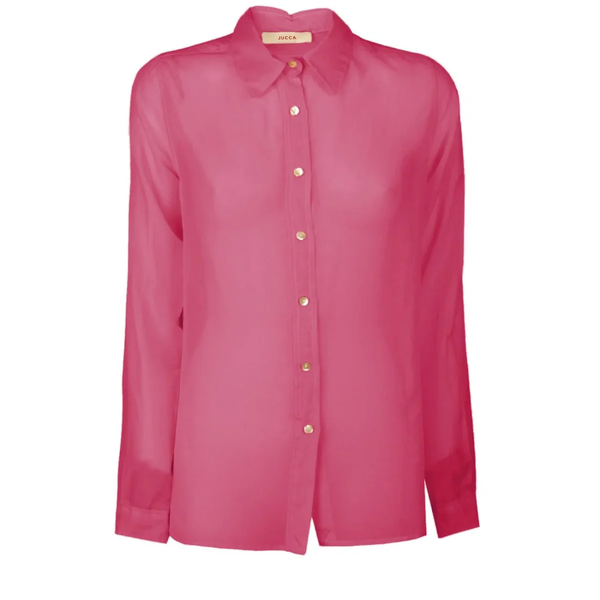 Camicia Mussola Donna Fuxia
