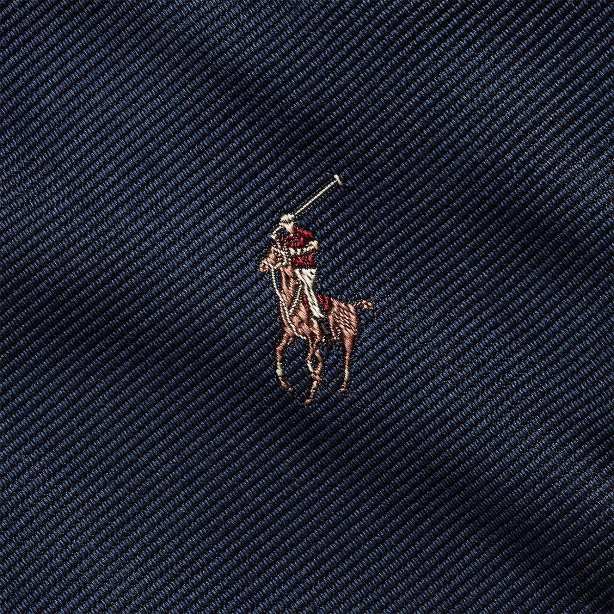 Cravatta In Seta Repp Polo Pony - immagine 4